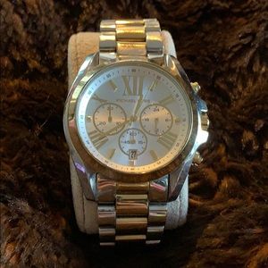 Michael Kors Silver / Gold two tone Watch